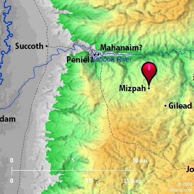 Location Of Mizpah